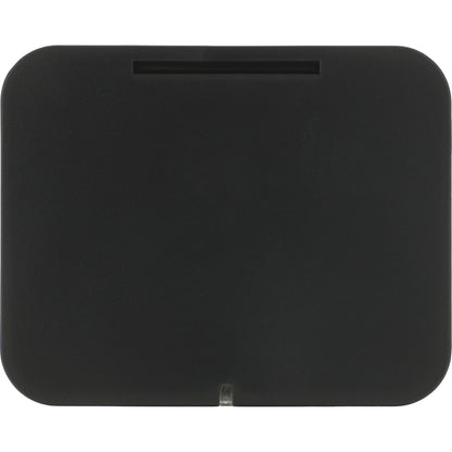Front View of Black Optic Wireless Charging Phone Stand plain