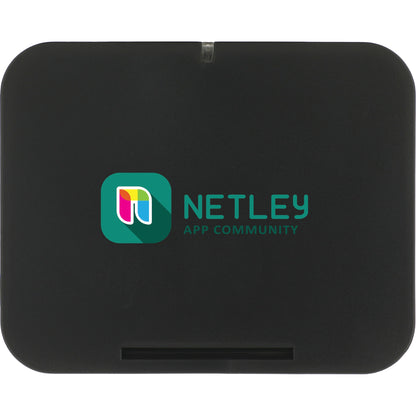 Front View of Black Optic Wireless Charging Phone Stand