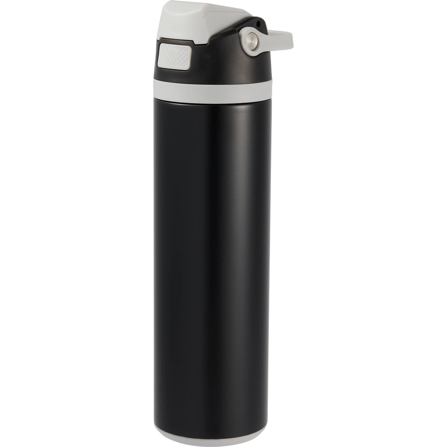 Front View of Black Reef 24oz Vacuum Recycled Stainless-steel Bottle plain