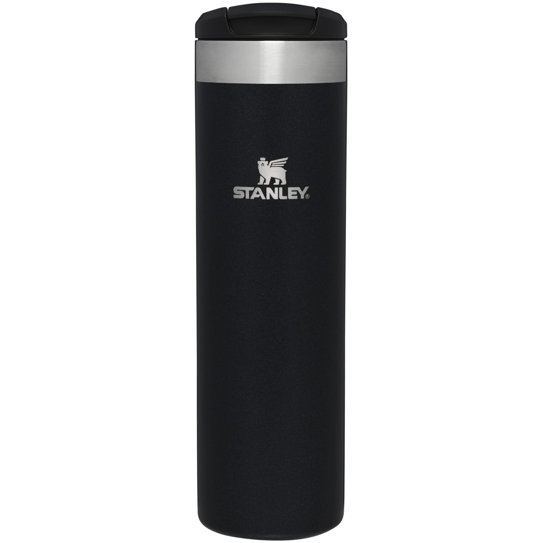 Front View of Black Stanley Aerolight™ Transit Bottle 20oz plain