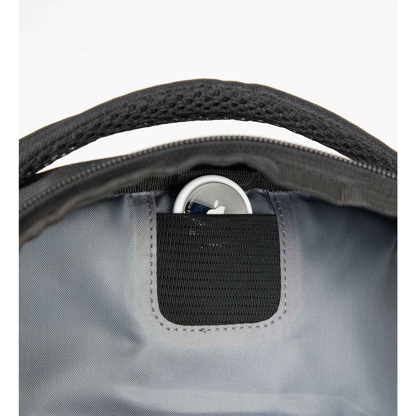 Front View of Black Taylor Computer Backpack