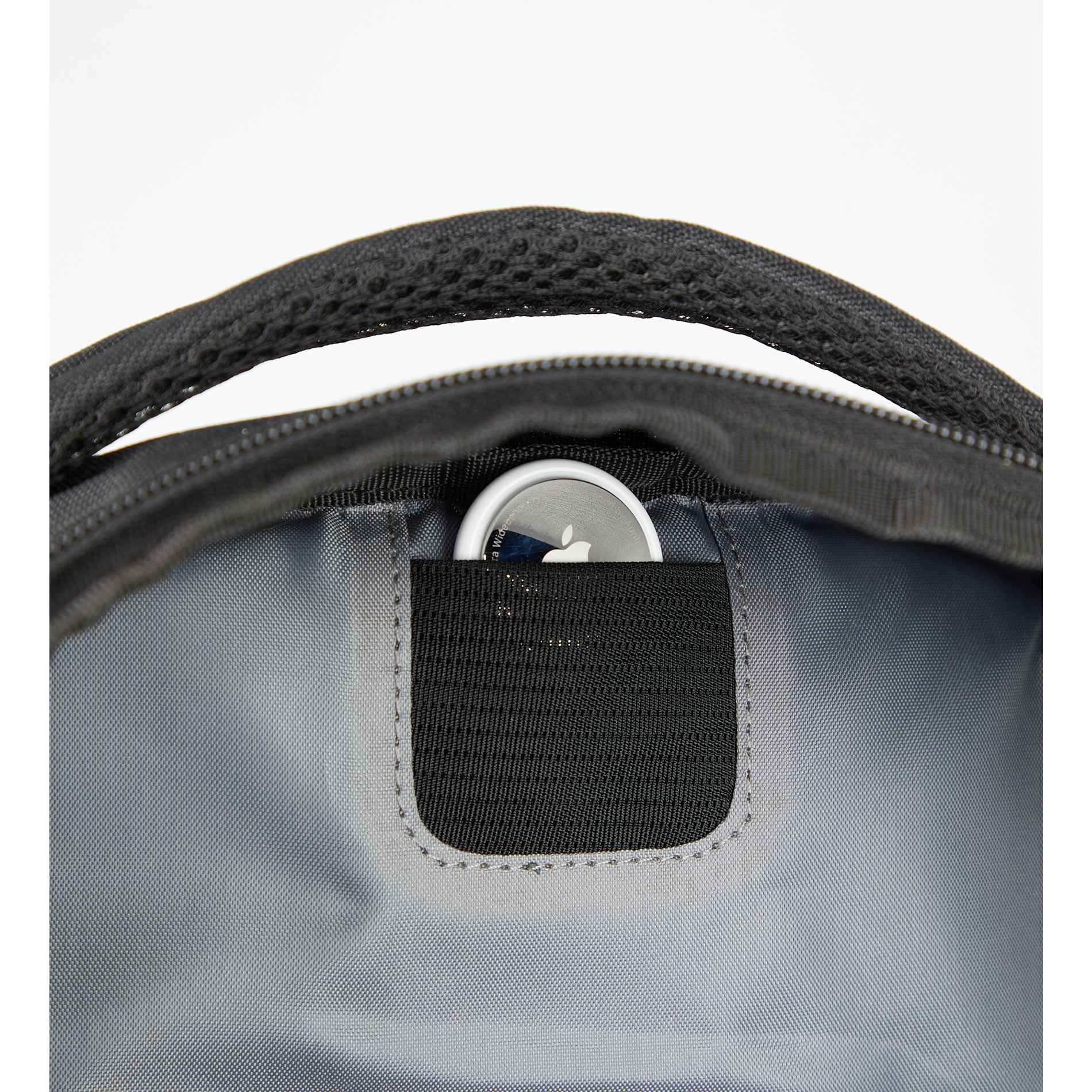 Front View of Black Taylor Computer Backpack