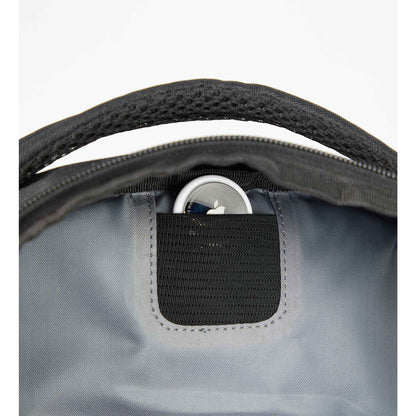 Front View of Black Taylor Computer Backpack