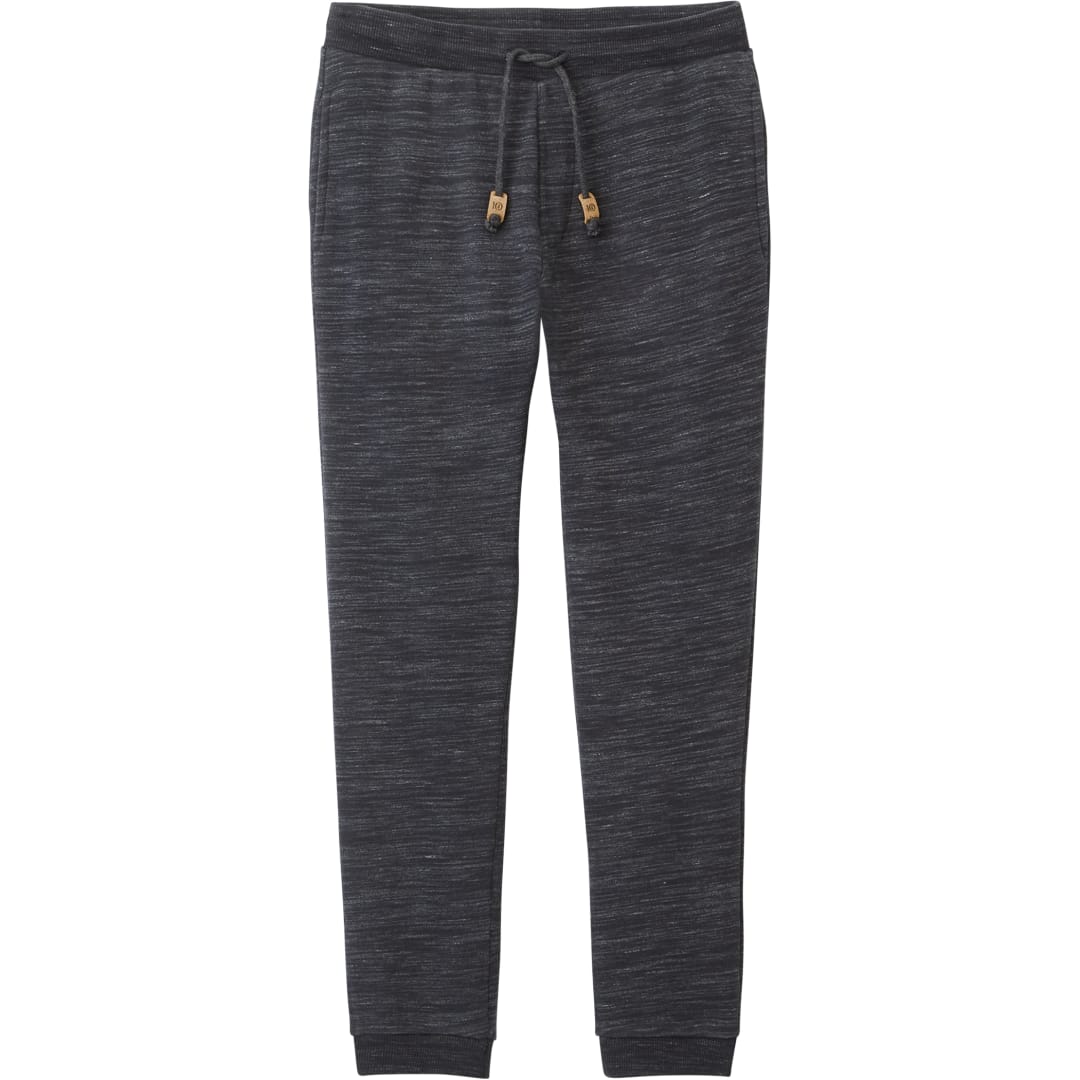Front View of Black tentree Atlas Sweatpant - Men's plain
