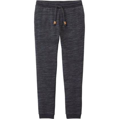Front View of Black tentree Atlas Sweatpant - Men's plain