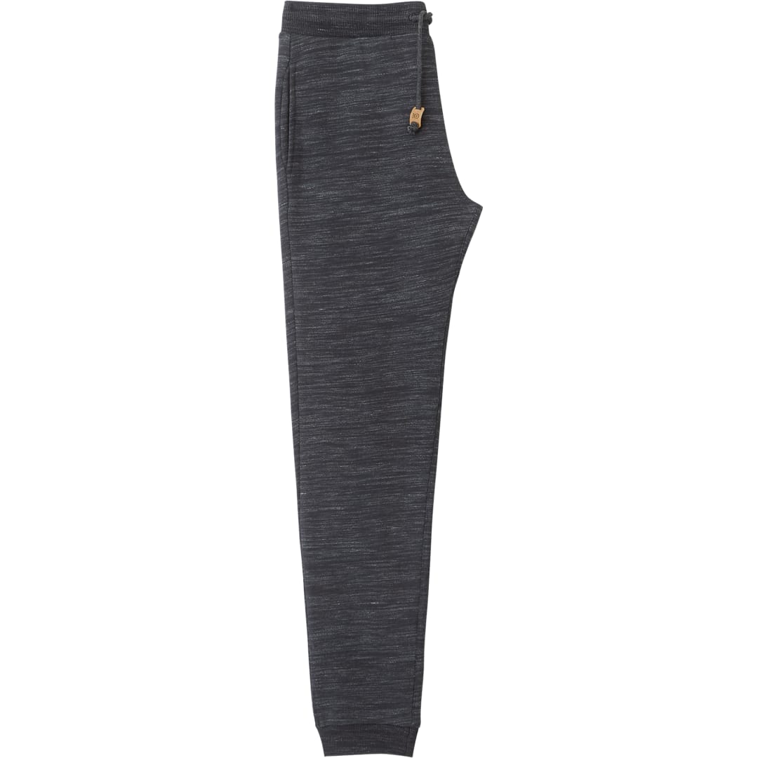 Front View of Black tentree Atlas Sweatpant - Men's plain