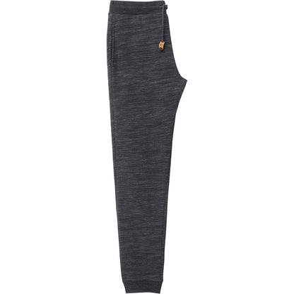Front View of Black tentree Atlas Sweatpant - Men's plain
