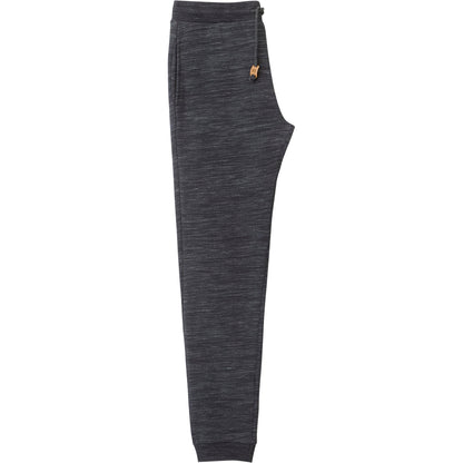 Front View of Black tentree Atlas Sweatpant - Men's plain
