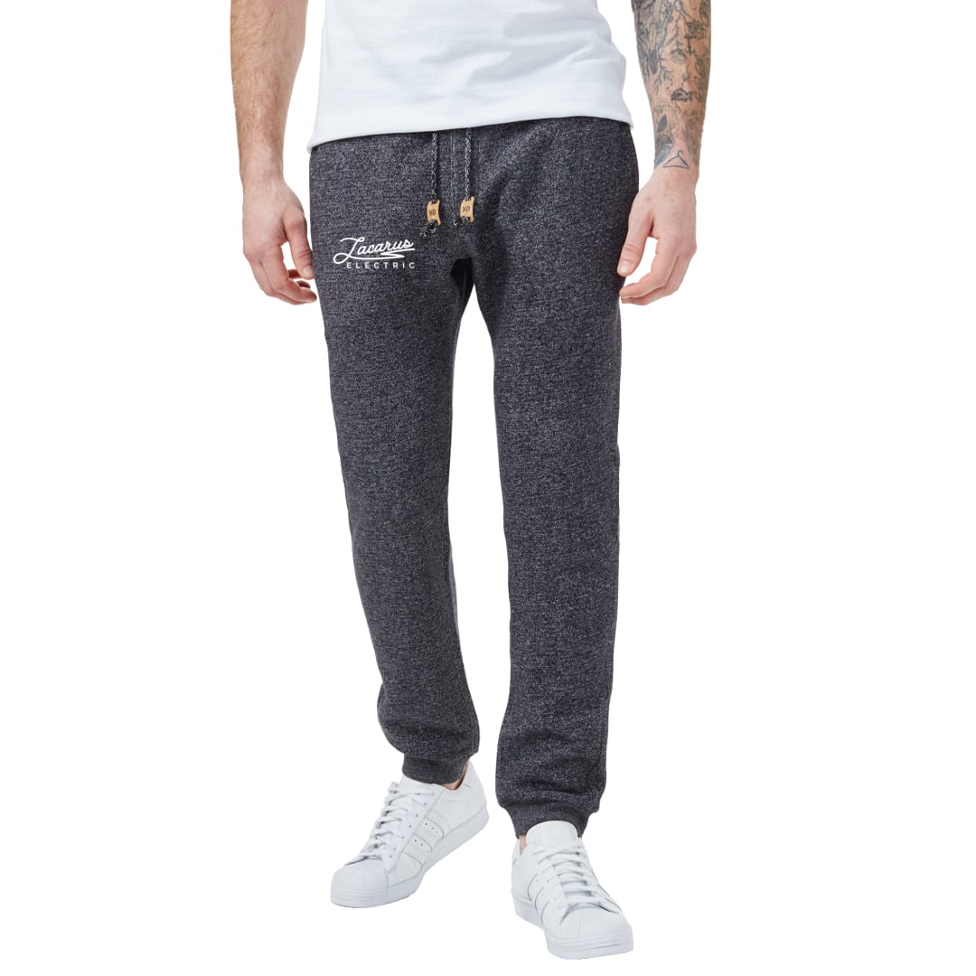 Front View of Black tentree Atlas Sweatpant - Men's
