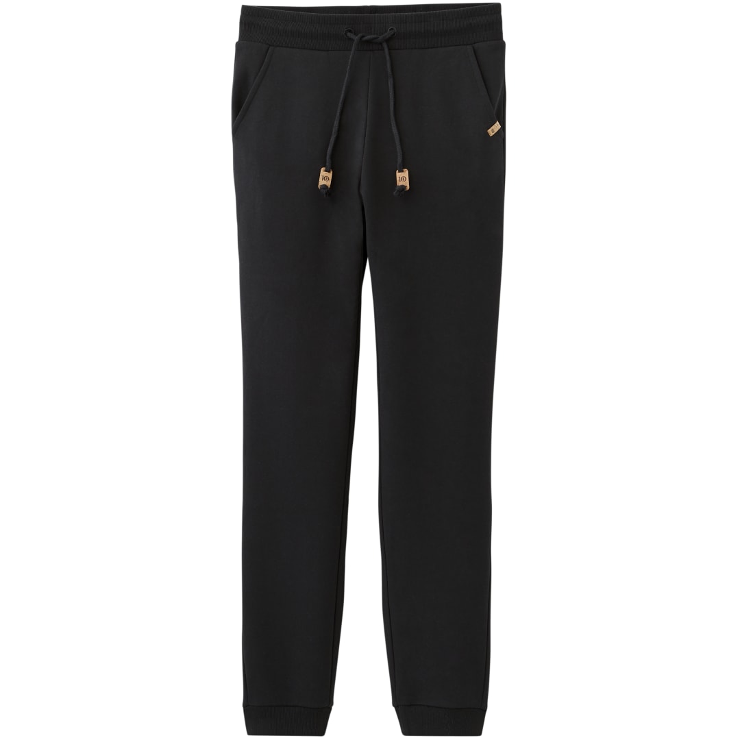 Front View of Black tentree Bamone Sweatpant - Women's plain