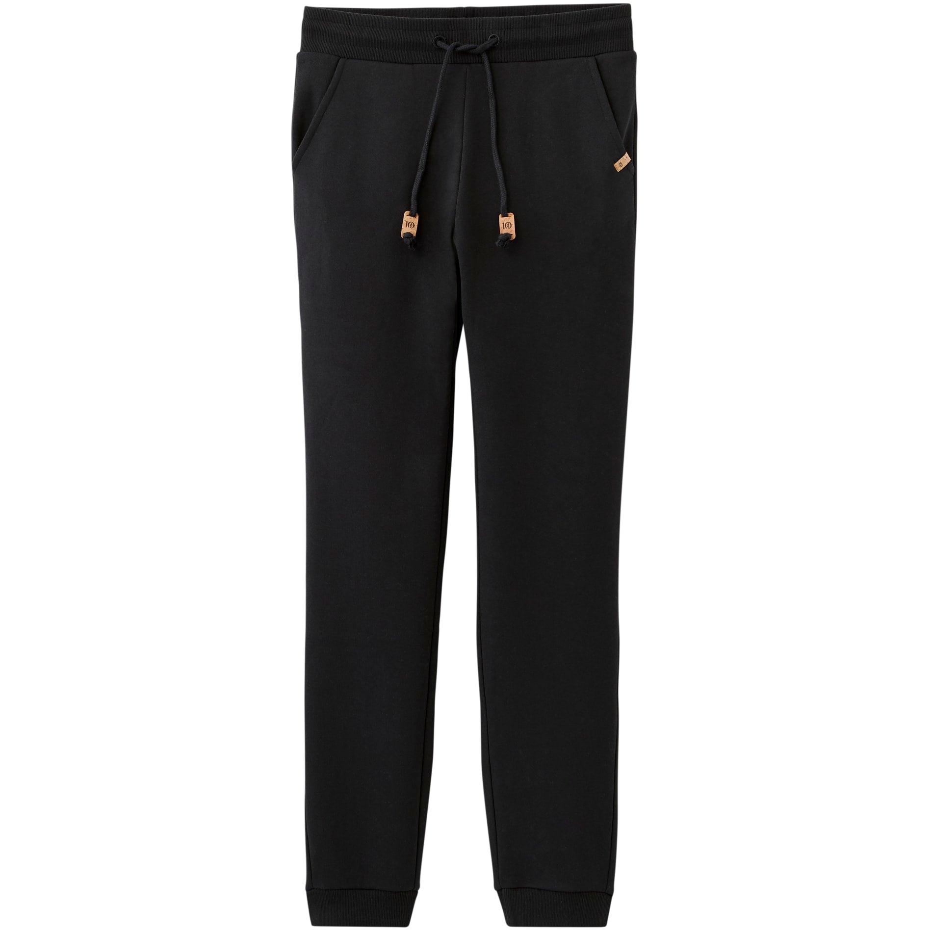 Front View of Black tentree Bamone Sweatpant - Women's plain