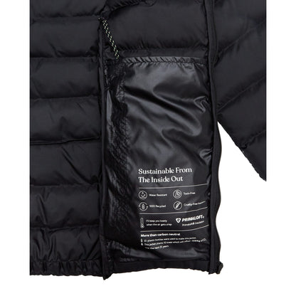 Front View of Black tentree Cloud Shell Packable Puffer - Women's