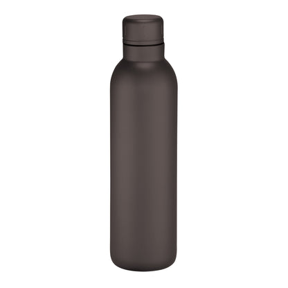 Front View of Black Thor Copper Vacuum Insulated Bottle 17oz plain