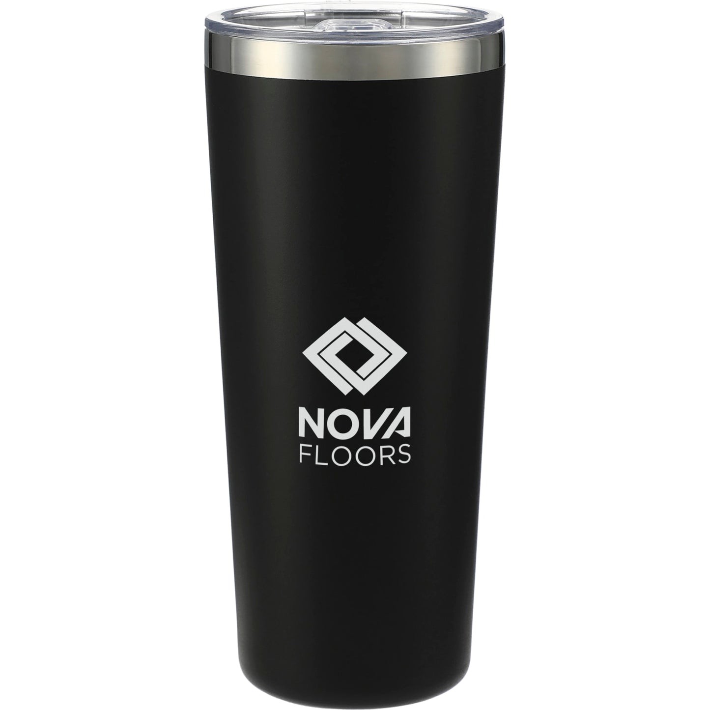 Front View of Black Thor Copper Vacuum Insulated Tumbler 22oz