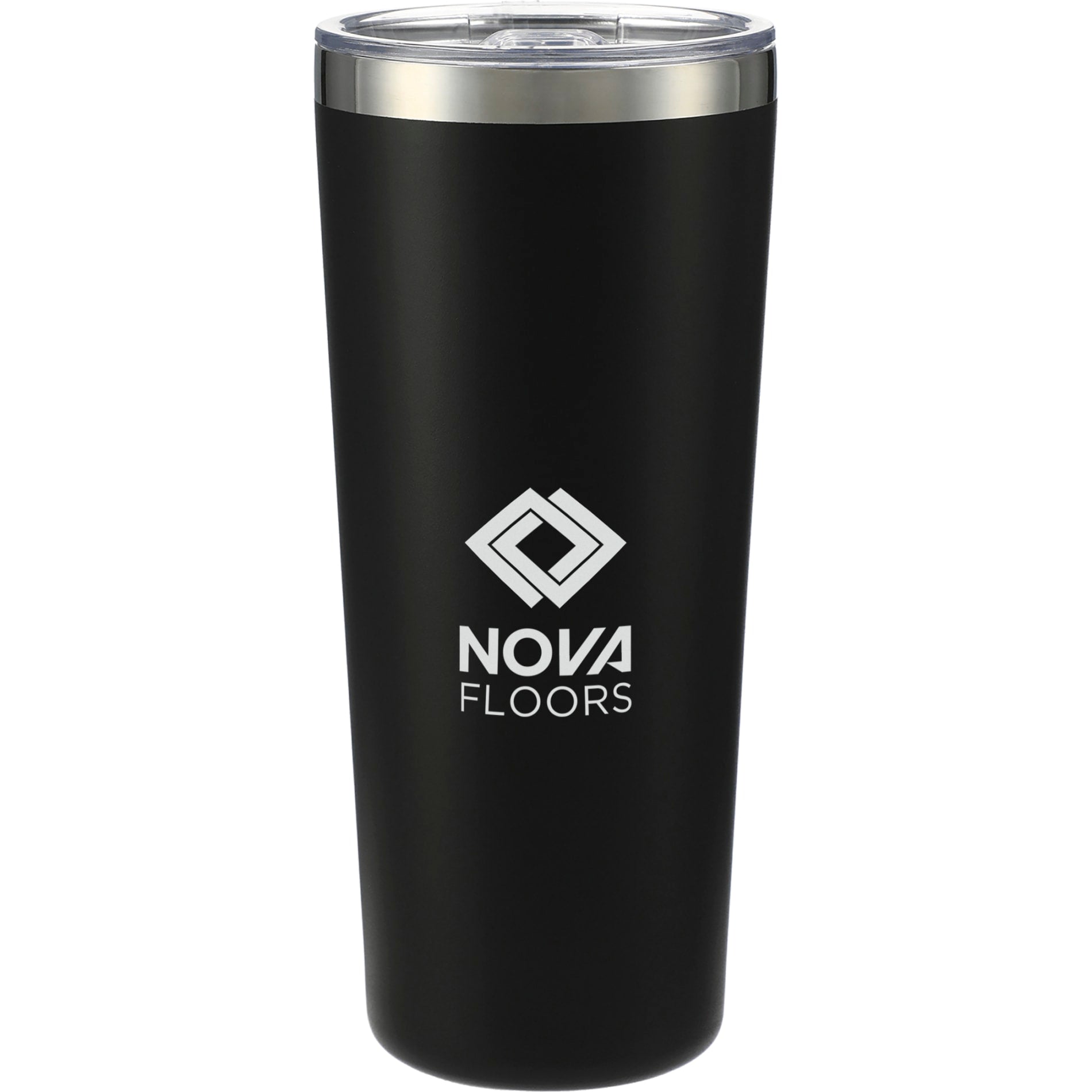 Front View of Black Thor Copper Vacuum Insulated Tumbler 22oz