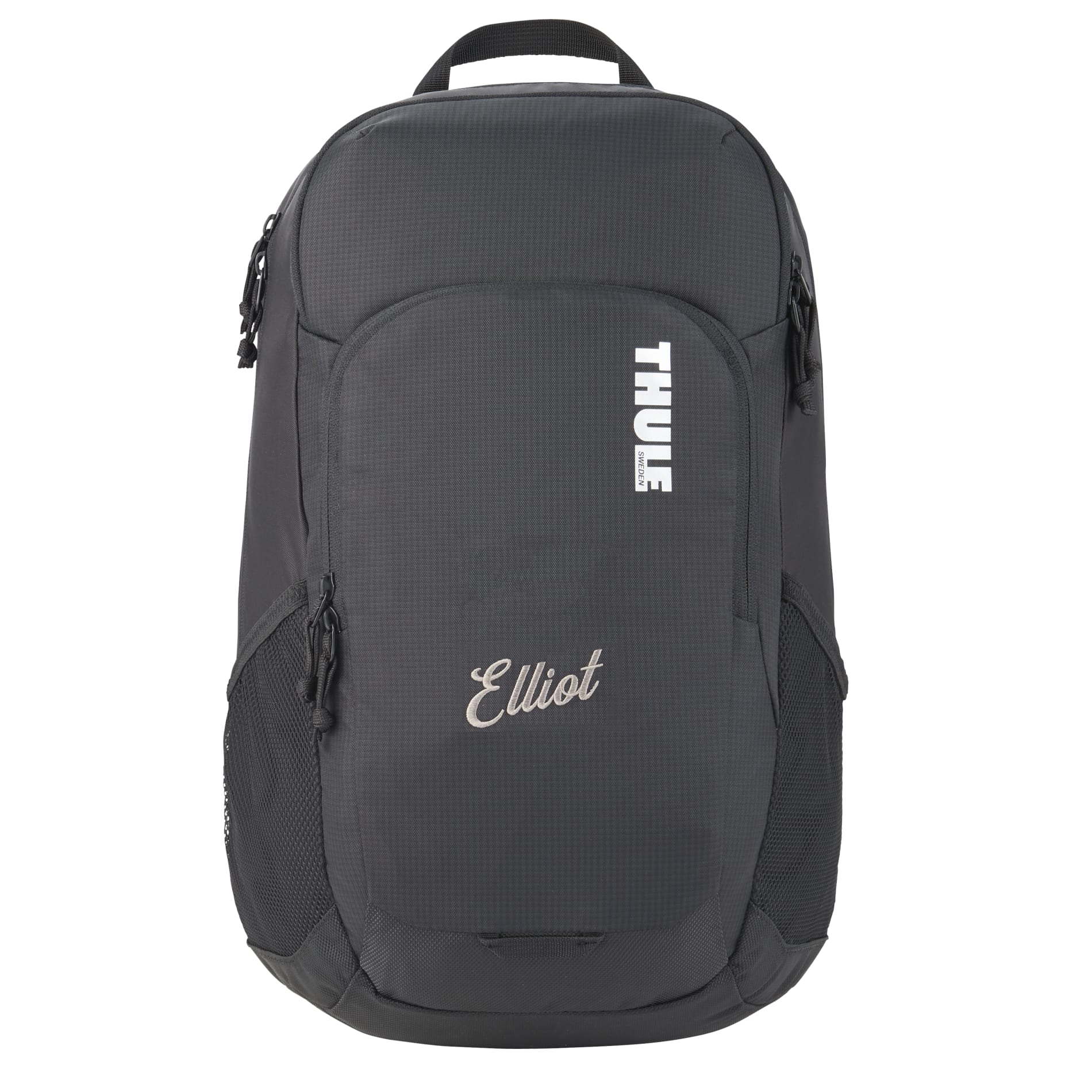 Front View of Black Thule Achiever 15" Computer Backpack