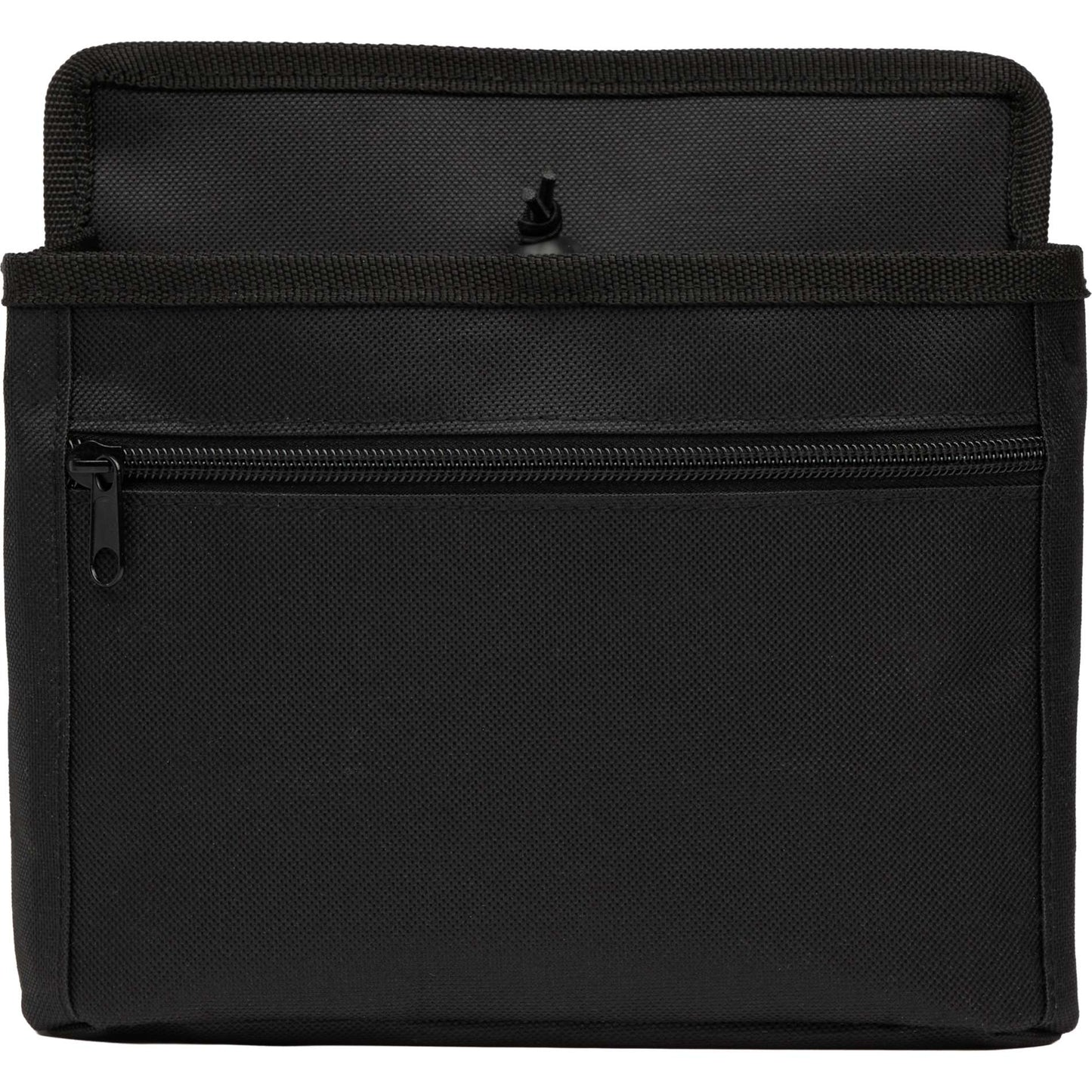 Front View of Black Travel Bottle Buddy plain