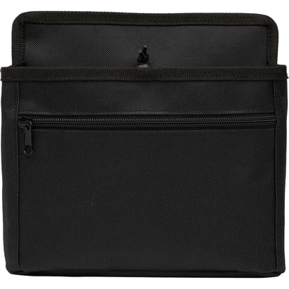 Front View of Black Travel Bottle Buddy plain