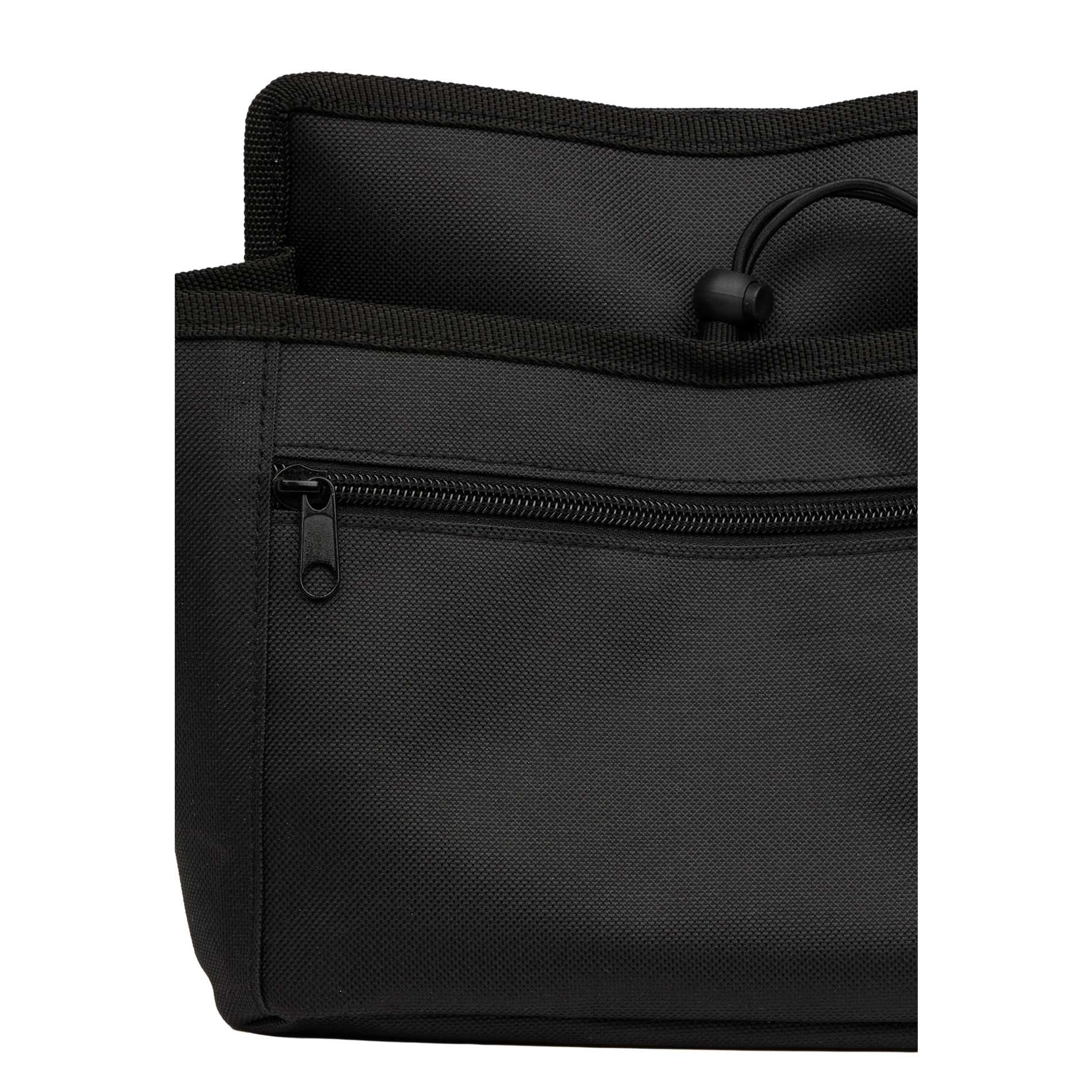 Front View of Black Travel Bottle Buddy