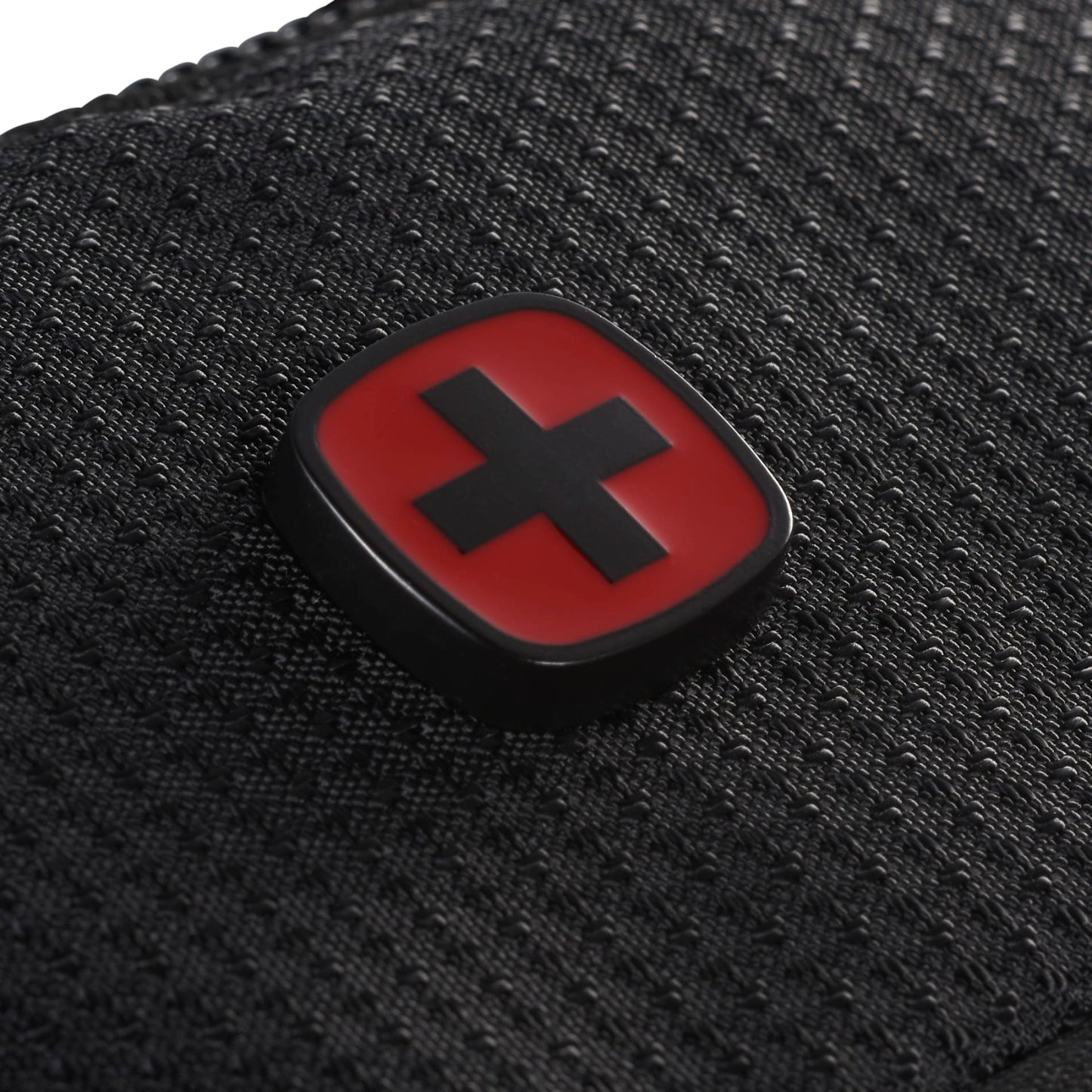 Front View of Black Wenger Pro II Recycled 15" Computer Backpack