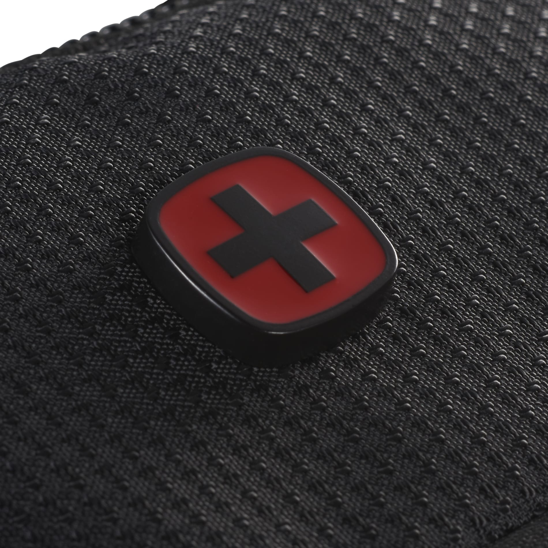Front View of Black Wenger Pro II Recycled 15" Computer Backpack