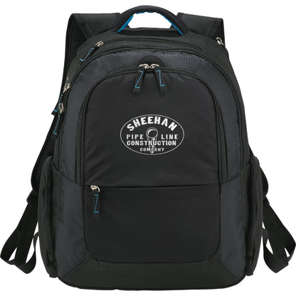 Front View of Black Zoom DayTripper 15" Computer Backpack