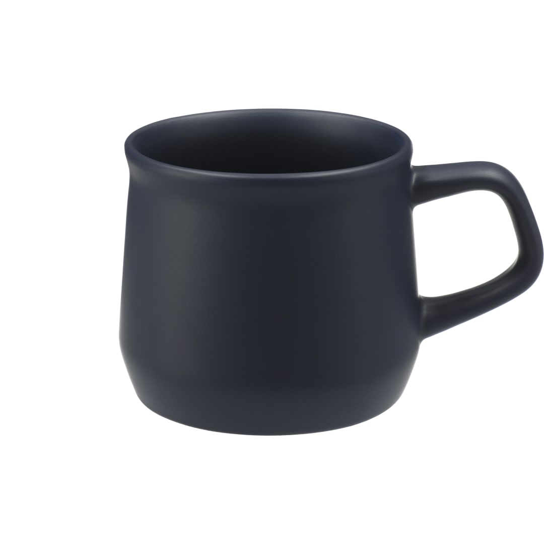 Front View of Blue Angus 12oz Ceramic Mug plain