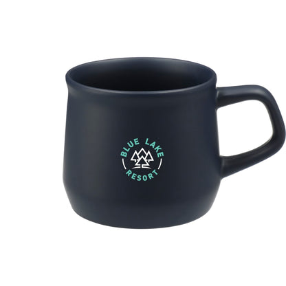Front View of Blue Angus 12oz Ceramic Mug