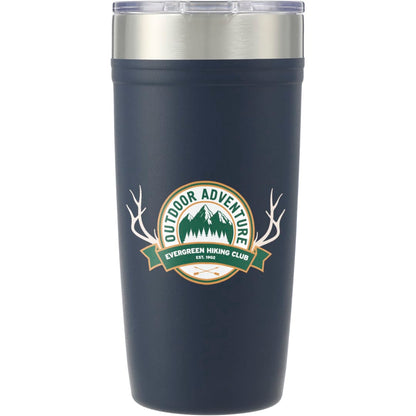 Front View of Blue Arctic Zone® Titan Thermal HP® Copper Tumbler 20oz