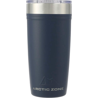 Front View of Blue Arctic Zone® Titan Thermal HP® Copper Tumbler 20oz
