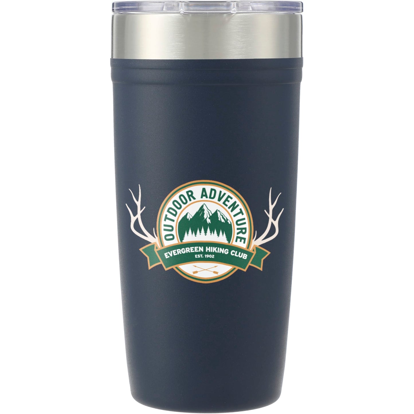 Front View of Blue Arctic Zone® Titan Thermal HP® Copper Tumbler 20oz