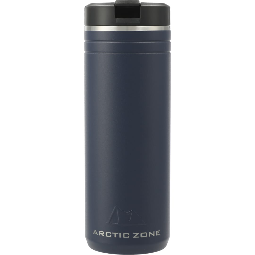 Front View of Blue Arctic Zone® Titan Thermal HP® Tumbler 24oz plain
