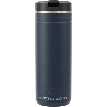 Front View of Blue Arctic Zone® Titan Thermal HP® Tumbler 24oz plain