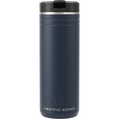 Front View of Blue Arctic Zone® Titan Thermal HP® Tumbler 24oz plain