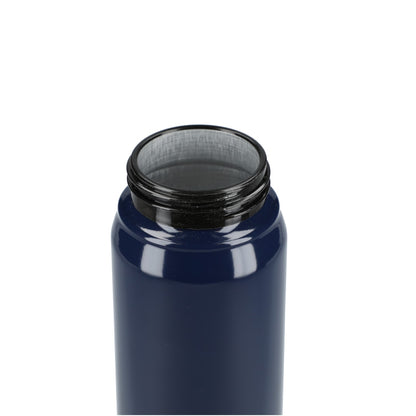 Front View of Blue Billy 26oz ECO Aluminum Bottle w/ FSC® Bamboo Lid