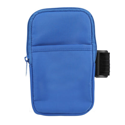 Front View of Blue Bottle Buddy Water Bottle Pouch plain