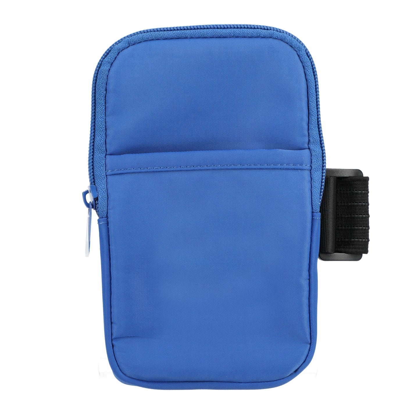 Front View of Blue Bottle Buddy Water Bottle Pouch plain