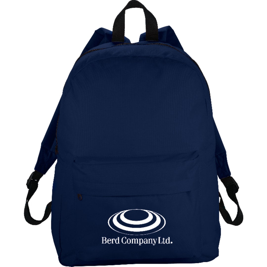 Front View of Blue Breckenridge Classic Backpack
