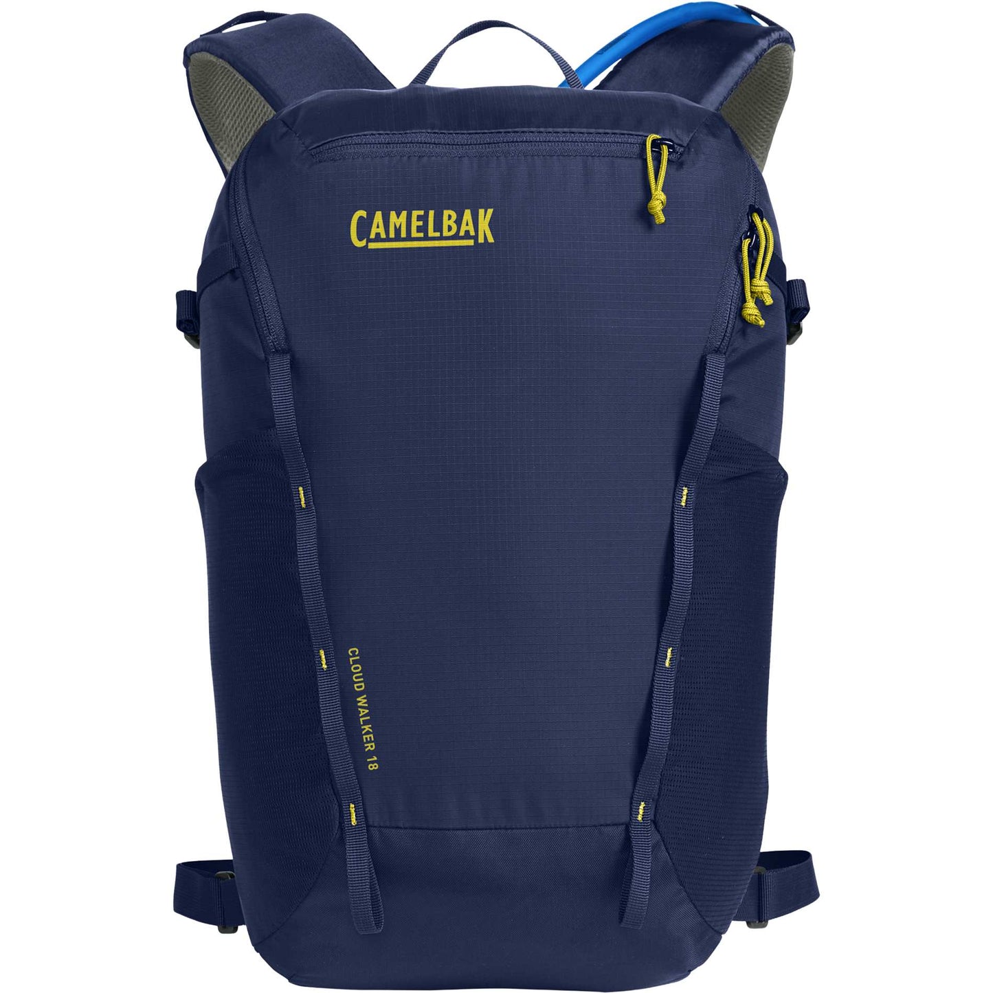 Front View of Blue Camelbak Cloudwalker 18 Hydration Pack plain