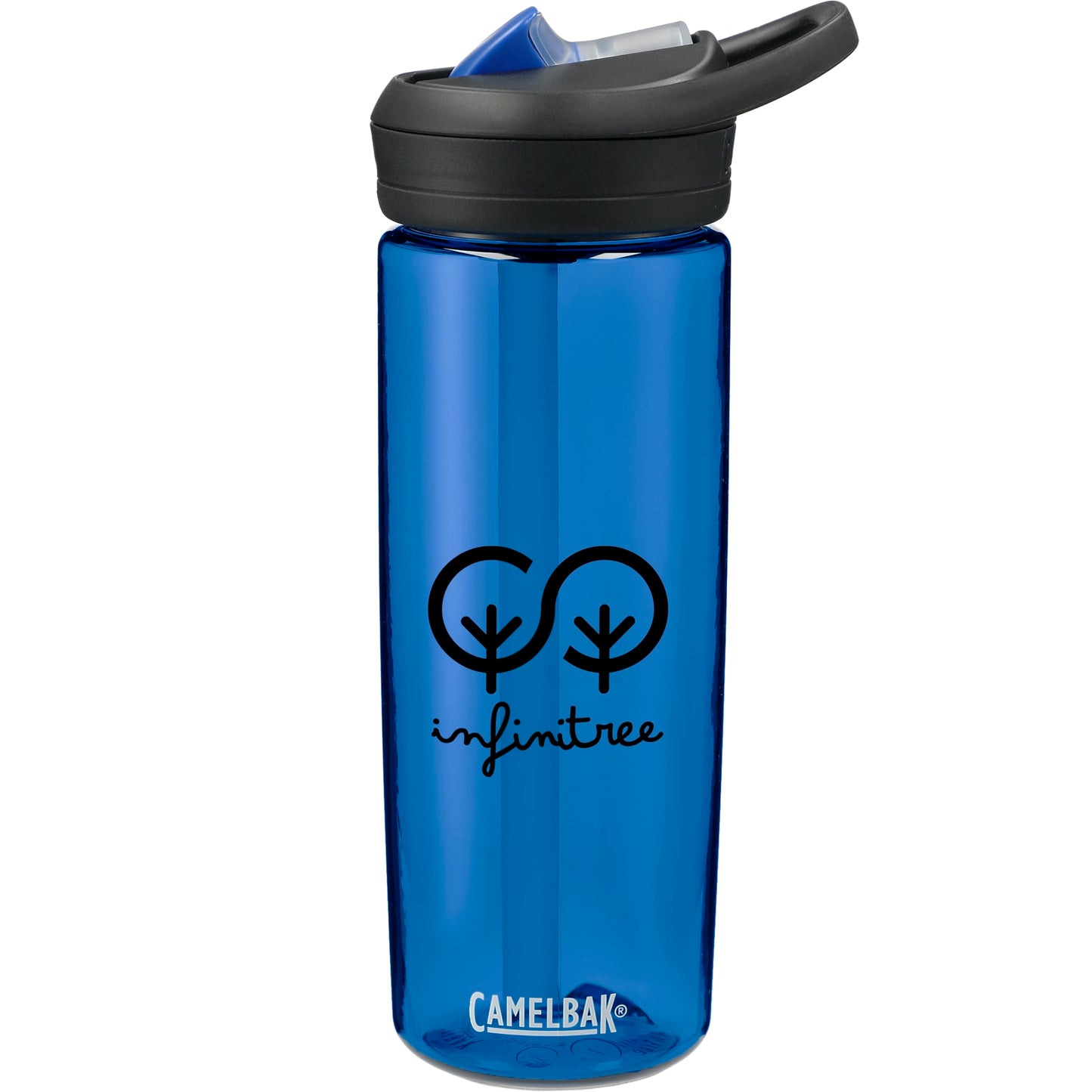 Front View of Blue CamelBak Eddy+ 20oz Bottle Tritan™ Renew