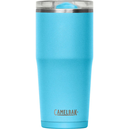 Front View of Blue Camelbak Thrive Leakproof Tumbler 20oz plain