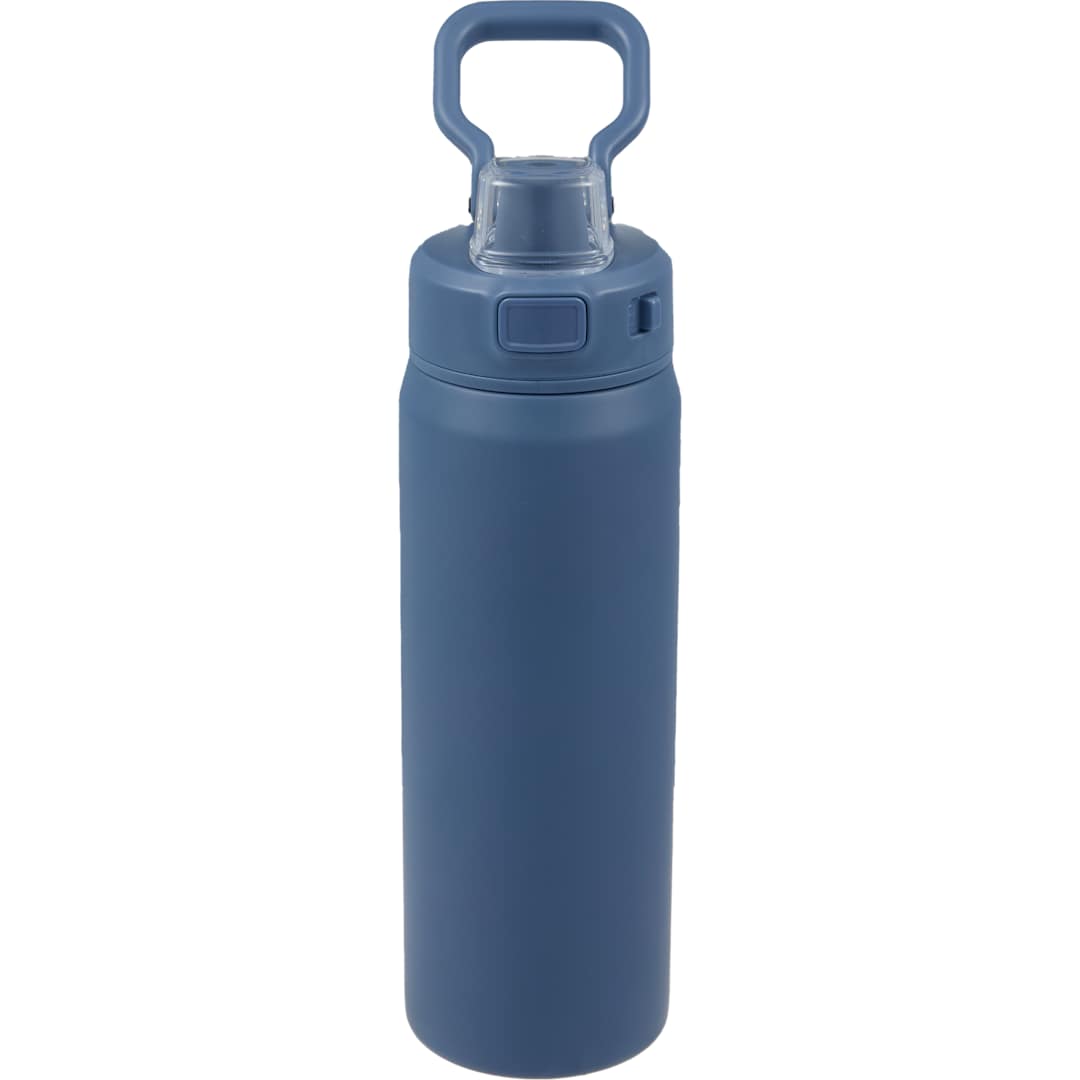 Front View of Blue Canyon Recycled Stainless Steel Bottle 30oz plain