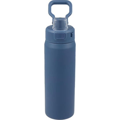 Front View of Blue Canyon Recycled Stainless Steel Bottle 30oz plain