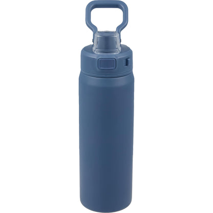 Front View of Blue Canyon Recycled Stainless Steel Bottle 30oz plain
