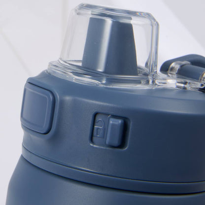 Front View of Blue Canyon Recycled Stainless Steel Bottle 30oz