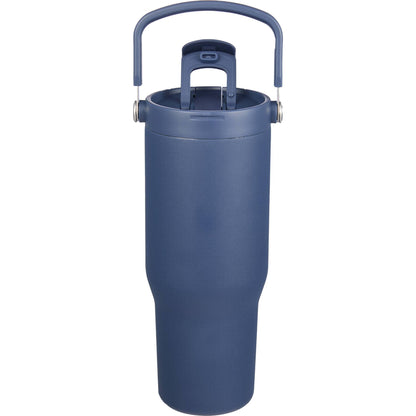 Front View of Blue Carnival Recycled Sip Or Swig Tumbler 30oz plain