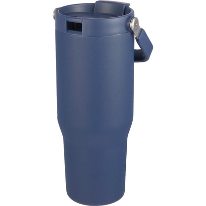 Front View of Blue Carnival Recycled Sip Or Swig Tumbler 30oz plain
