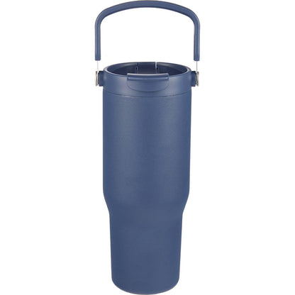Front View of Blue Carnival Recycled Sip Or Swig Tumbler 30oz plain