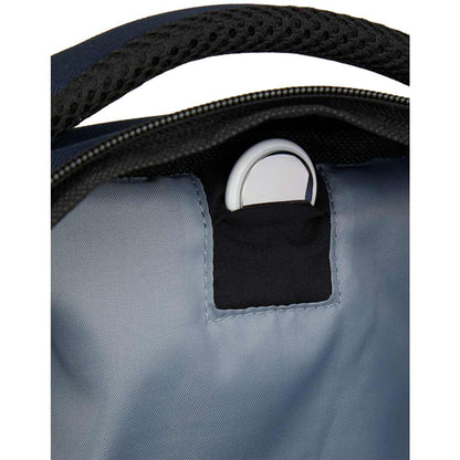 Front View of Blue Commander Recycled 16" Computer Backpack