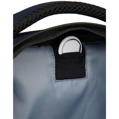 Front View of Blue Commander Recycled 16" Computer Backpack